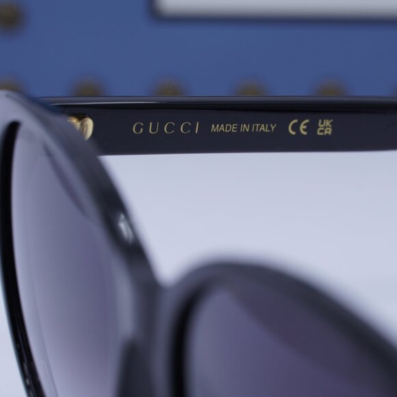 Gucci GG0631S 001 Round Sunglasses - Black\Grey Gradient - Picture 8 of 10
